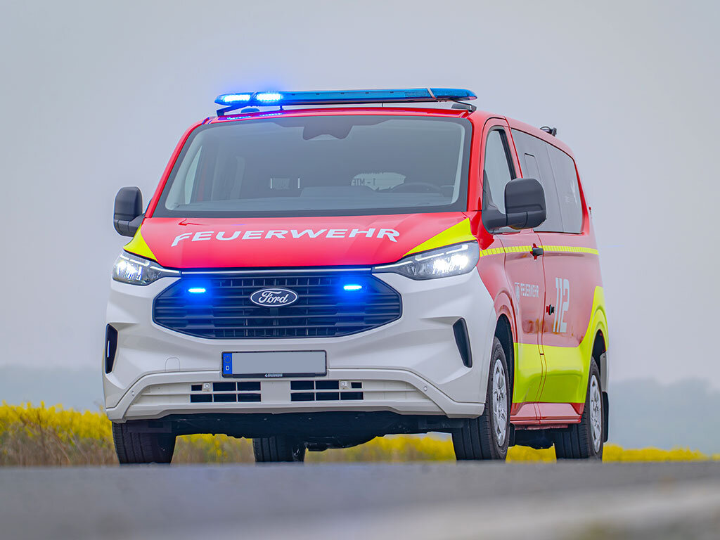Ausstattung Ford Transit Custom Feuerwehr Anröchte