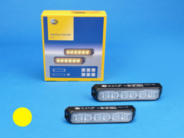 LED-Blitzkennleuchte BST, gelb, Festmontage