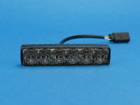 LED-Frontblitzer Sputnik SL, horizontal, blau,...