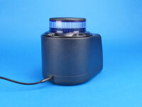 Mobile Warnanlage MoWa 2, Magnetmontage, Rückseite, auf blauem Hintergrund