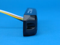LED-Front-/Heckblitzer MiniStealth MS6, blau, horizontal, getönte Scheibe, Festmontage