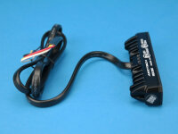 LED-Front-/Heckblitzer MiniStealth MS6, blau, getönte Scheibe, Haltermontage