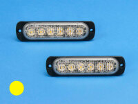 LED-Front-/Heckblitzer SuperThin ST6, gelb