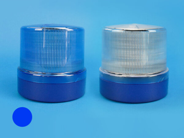 LED-Kennleuchte Comet B, blau, Festmontage
