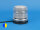 LED-Kennleuchte B18, blau/gelb, Magnetmontage, Haube: klar, KFZ-Stecker