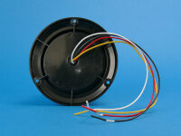 LED-Kennleuchte B18, blau/gelb, Anbaumontage, Haube: klar