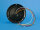 LED-Kennleuchte B18, blau/gelb, Anbaumontage, Haube: klar