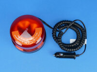 LED-Kennleuchte B 16 Lite, rot, Magnetmontage, KFZ-Stecker