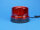 LED-Kennleuchte B 16 Lite, rot, Magnetmontage, KFZ-Stecker
