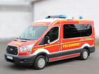 Fahrzeug Ford Transit mit Blaulichtbalken RTK 7, 1.400...