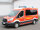 Fahrzeug Ford Transit mit Blaulichtbalken RTK 7, 1.400 mm, blau und Kennleuchte Comet, blau, Frontblitzer BST, seitlich
