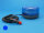 LED-Kennleuchte Comet S - M, blau, Magnetmontage, CAN 447