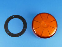 LED-Kennleuchte mit Drehlicht Comet S - B, gelb, Anbaumontage