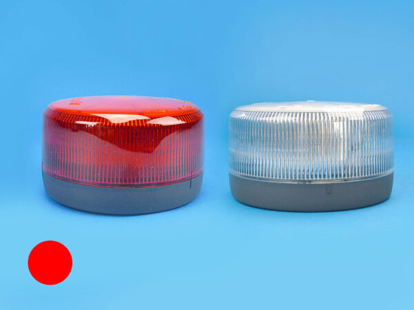 LED-Kennleuchte Comet S - B, rot, Anbaumontage