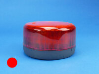 LED-Kennleuchte Comet S - B, rot, Festmontage