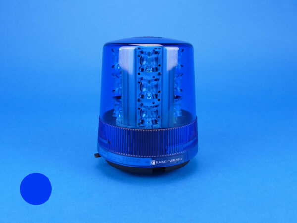 LED-Kennleuchte Luxor Mini, blau, Anbaumontage