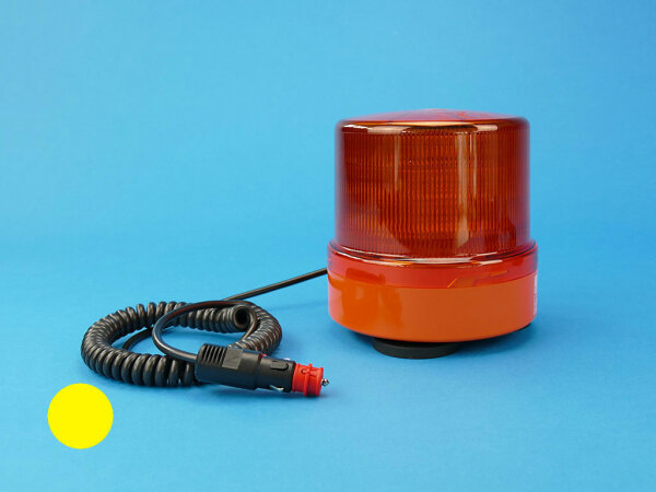 LED-Kennleuchte gelb 10-30 V Magnetsockel