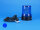 LED-Kennleuchte Movia SL, blau, verstärkte Magnetmontage