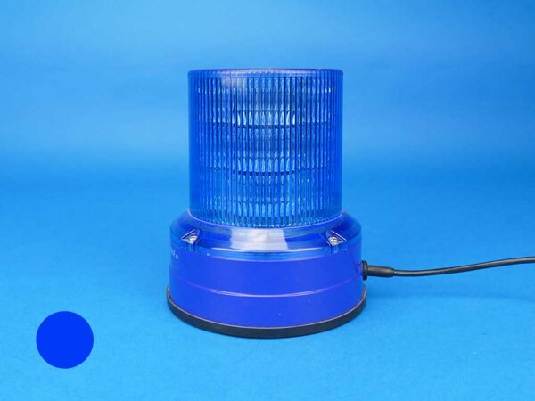 LED-Kennleuchte Movia D, blau, Magnetmontage