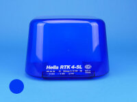 Lichthaube RTK 4, blau, mit Aufschrift