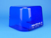 Lichthaube RTK 4, blau, mit Aufschrift