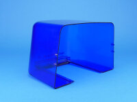 Lichthaube RTK 4, blau, mit Aufschrift