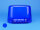 Lichthaube RTK 4, blau, mit Aufschrift