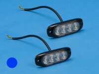 LED-Blitzer Sputnik Compact, blau