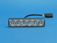 LED-Frontblitzer Sputnik SL, horizontal, blau