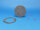 Kennleuchte Comet S - B, blau, Festmontage, Haube: blau