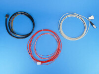 Komplettangebot 5.1: Lichtbalken RTK 6, Drehspiegel, 1.400 mm, blau