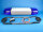 Komplettangebot 5.1: Lichtbalken RTK 6, Drehspiegel, 1.400 mm, blau