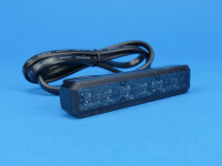 LED-Front-/Heckblitzer MiniStealth MS6 V, blau,...
