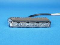 LED-Frontblitzer Sputnik Hybrid, horizontal, blau