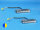 LED-Frontblitzer Sputnik Hybrid, horizontal, blau/gelb