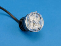 LED-Frontblitzer Sputnik Hybrid HTB, CAN 447, horizontal, blau