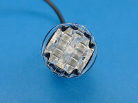 LED-Frontblitzer Sputnik Hybrid HTB, CAN 447, horizontal, blau