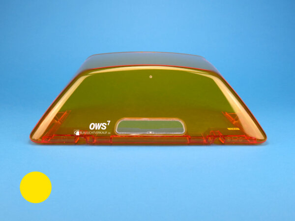 Lichthaube OWS 7, gelb, LED