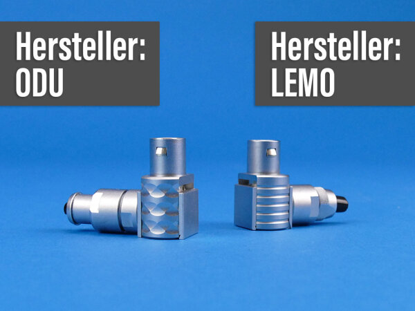 Metallwinkelstecker, 4-polig