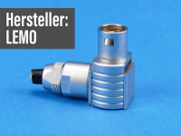 Metallwinkelstecker, 4-polig