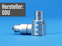 Metallwinkelstecker, 4-polig