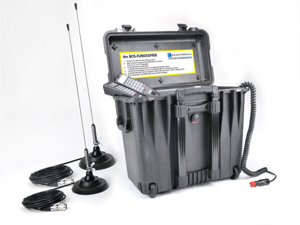 Mobiler Funkkoffer 2m- und 4m-Band