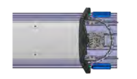 Lichtmodul Zusatzblitzer-Set RTK 7, blau