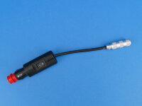 Adapter KFZ-Stecker auf Lemo-Steckdose