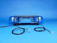 Mobile Warnanlage Piccolino mit Fangleinen, Ansicht von hinten