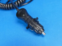 Anschlussstecker der mobilen Warnanlage Piccolino