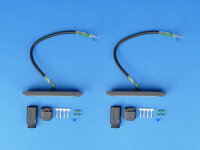 LED-Front-/Heckblitzer Sputnik Flat, gelb, vertikal