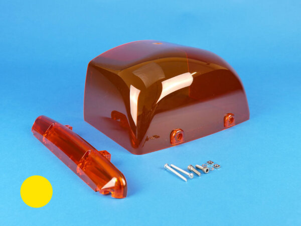 Farbhauben-Set TOPas, gelb, Drehspiegel/Xenon