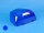 Farbhaube TOPas, blau, Drehspiegel