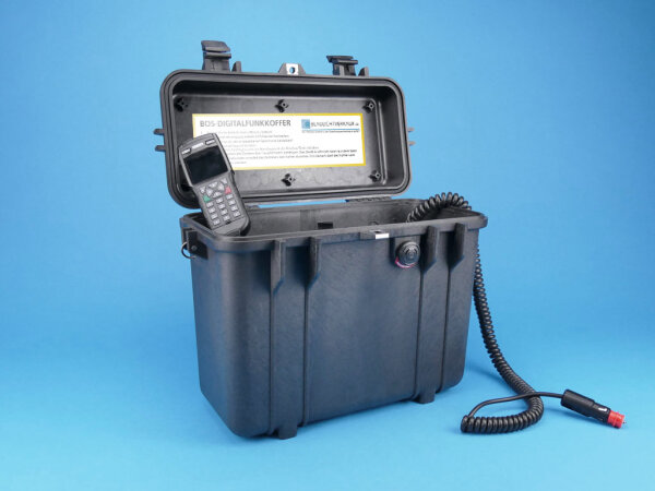 Mobiler Funkkoffer Tetra für Sepura SRG3900 mit HBC
